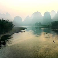 风景图片头像山水