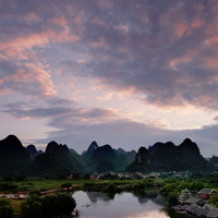 风景图片头像山水