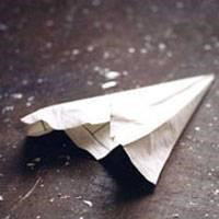 纸飞机唯美头像