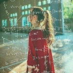 公式女头背影星座 高清好看的女生背影头像带数学公式