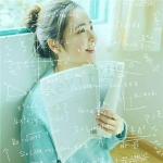 数字公式头像女 好看的高清数学公式女生头像图片