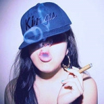 女生抽烟社会图片霸气图片头像 超社会霸气的抽烟女头