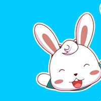 兔子卡通头像可爱萌