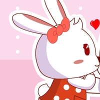 兔子卡通头像可爱萌