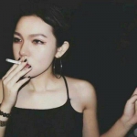 社会女生抽烟头像伤感 高清吸烟头像女生伤感