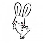 微信头像可爱兔子 高清可爱的卡通兔子微信头像图片