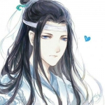 魔道祖师情头一左一右 高清分开的魏无羡蓝忘机情侣头像图片