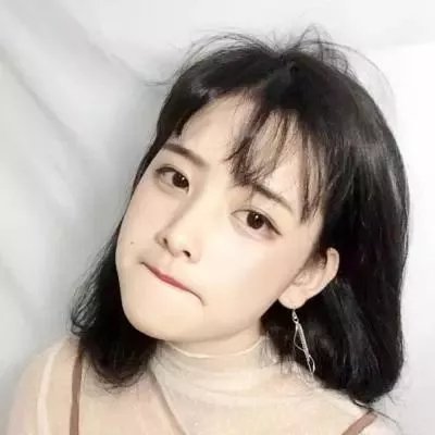 小清新女生头像短发控