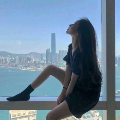 海边唯美女生头像小清新