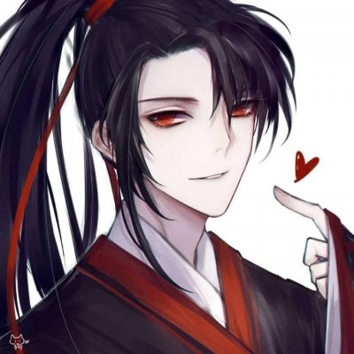 魔道祖师情侣头像分开