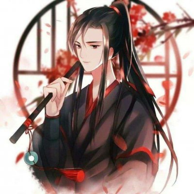 魔道祖师情侣头像分开