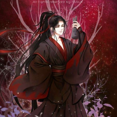 魔道祖师情侣头像分开