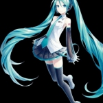 初音未来头像高清图片 人气虚拟歌姬初音未来