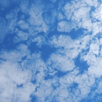 治愈的蓝天白云自然风景头像图片